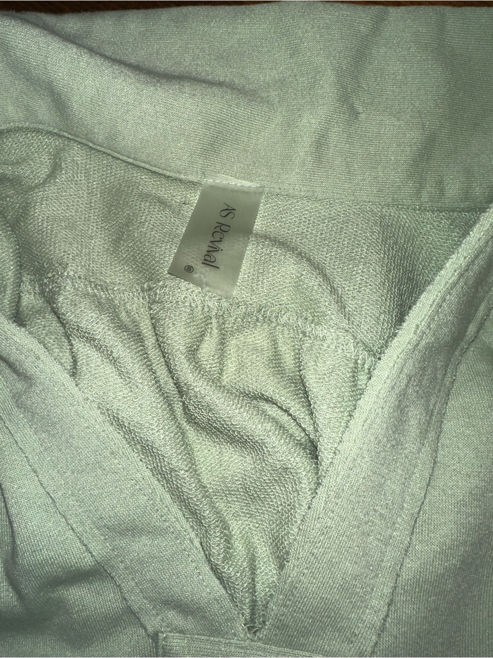 AS Revival Sage Green Pullover - Picture 2 of 6